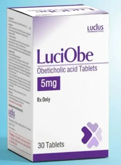 老挝卢修斯LuciObe奥贝胆酸5mg*30片 奥卡迪瓦 P