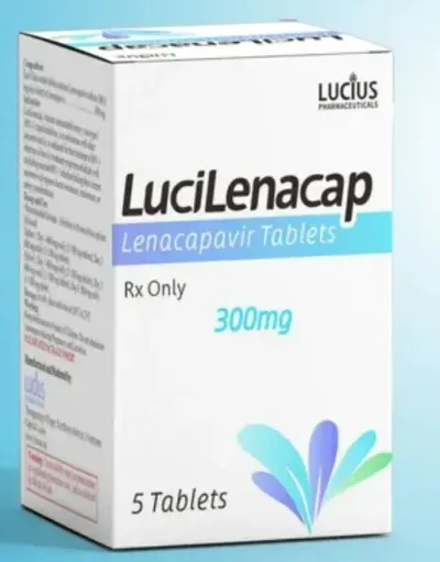 老挝卢修斯LuciLenacap来那卡帕300mg*5粒 赛