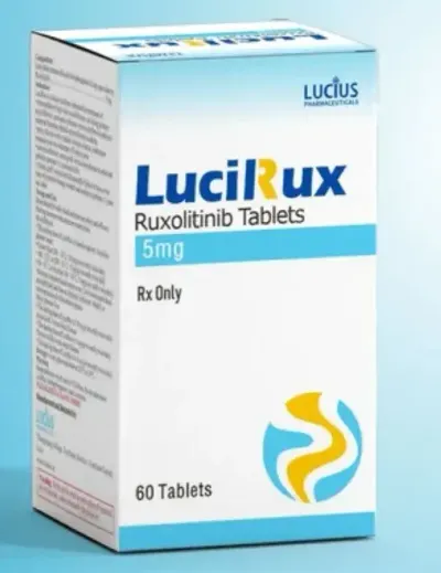 老挝卢修斯LuciRux芦可替尼5mg*60片 捷恪卫 骨髓